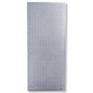 Peel-off Stickervel Zilver Randjes