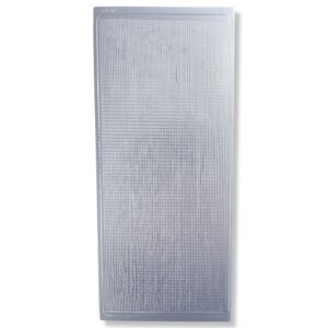 Peel-off Stickervel Zilver Randjes