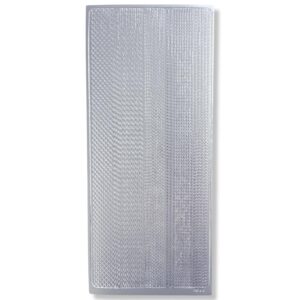Peel-off Stickervel Zilver Randjes
