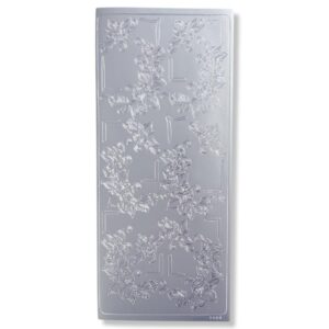 Peel-off Stickervel Zilver Hoekjes