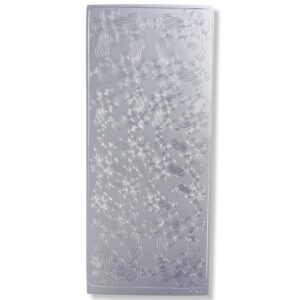 Peel-off Stickervel Zilver Hoekjes