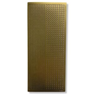 Peel-off stickervel Goud Randjes
