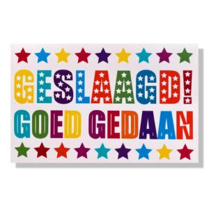 Geslaagd Wenskaart - Goed Gedaan