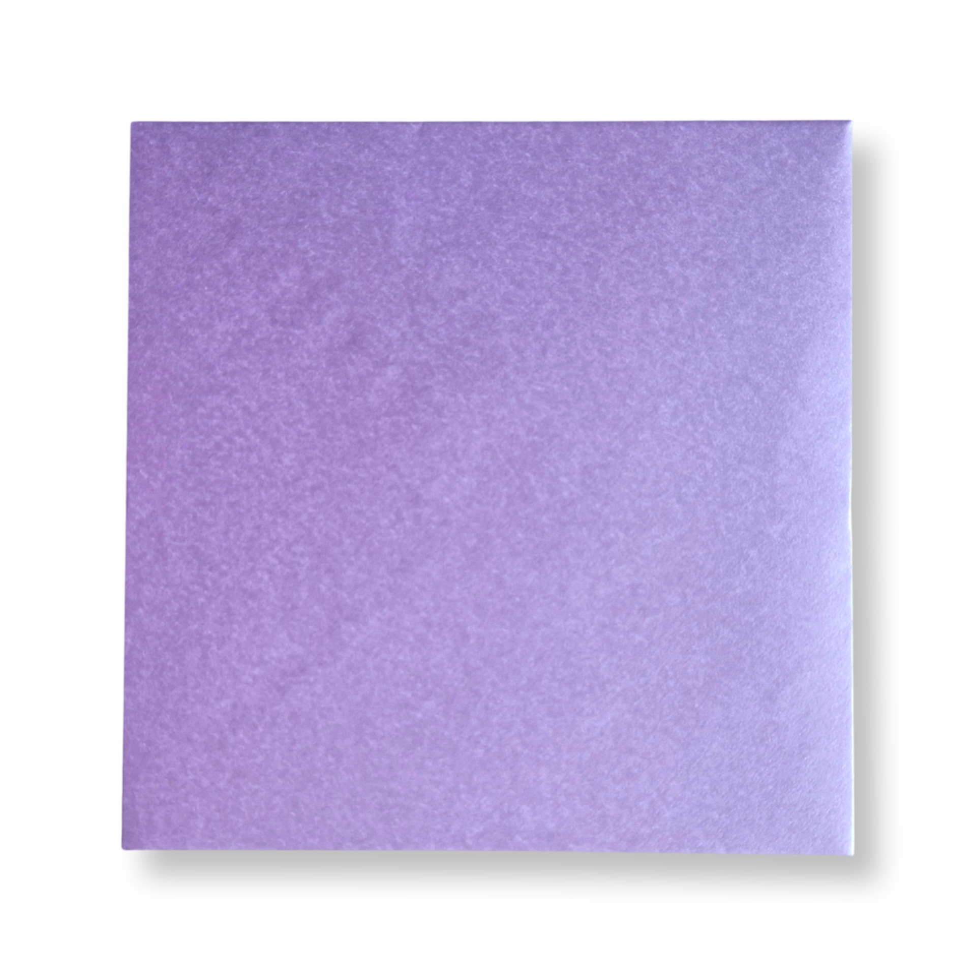 14x14 lila voor Metallic envelop