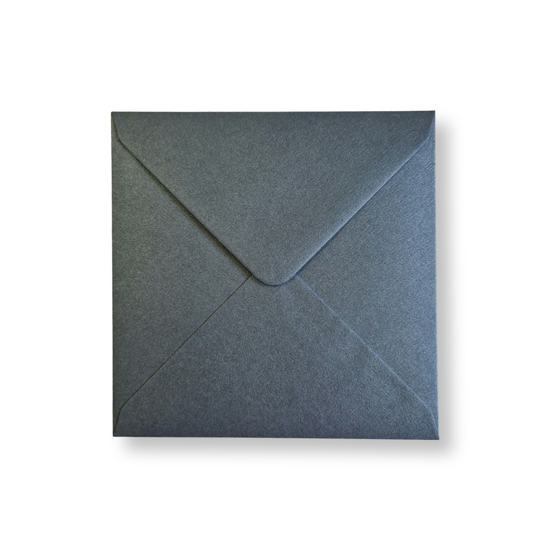14x14 platina-zilver achter Metallic envelop