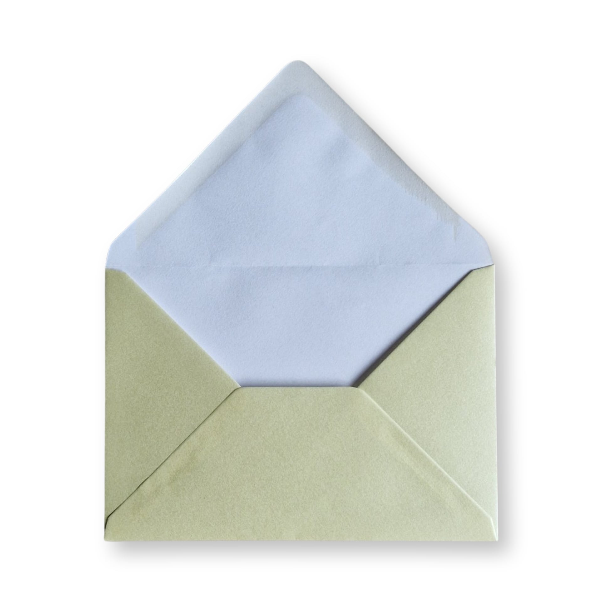 C6 soft lemon binnen Metallic envelop