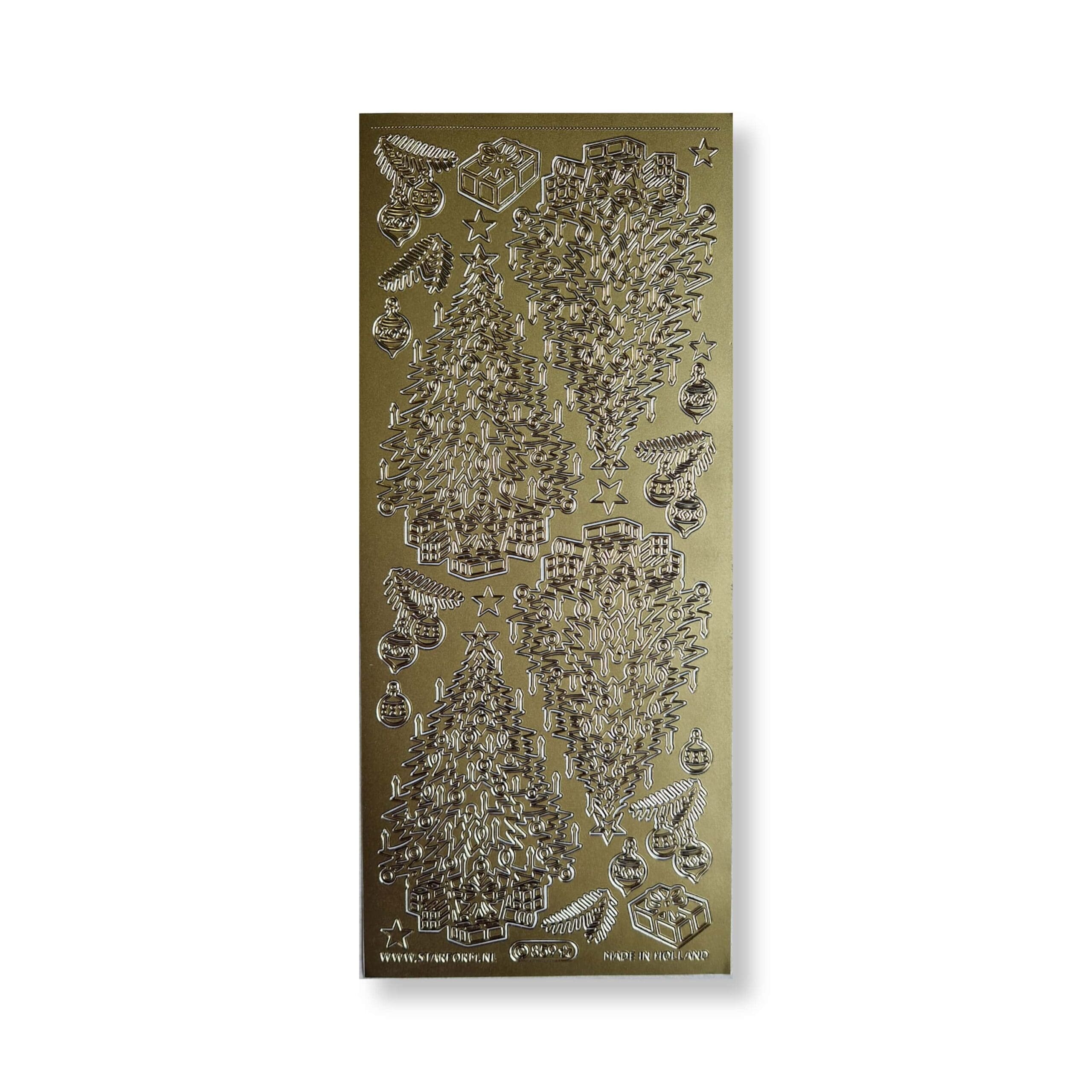 ST-gold-075 Stickervel