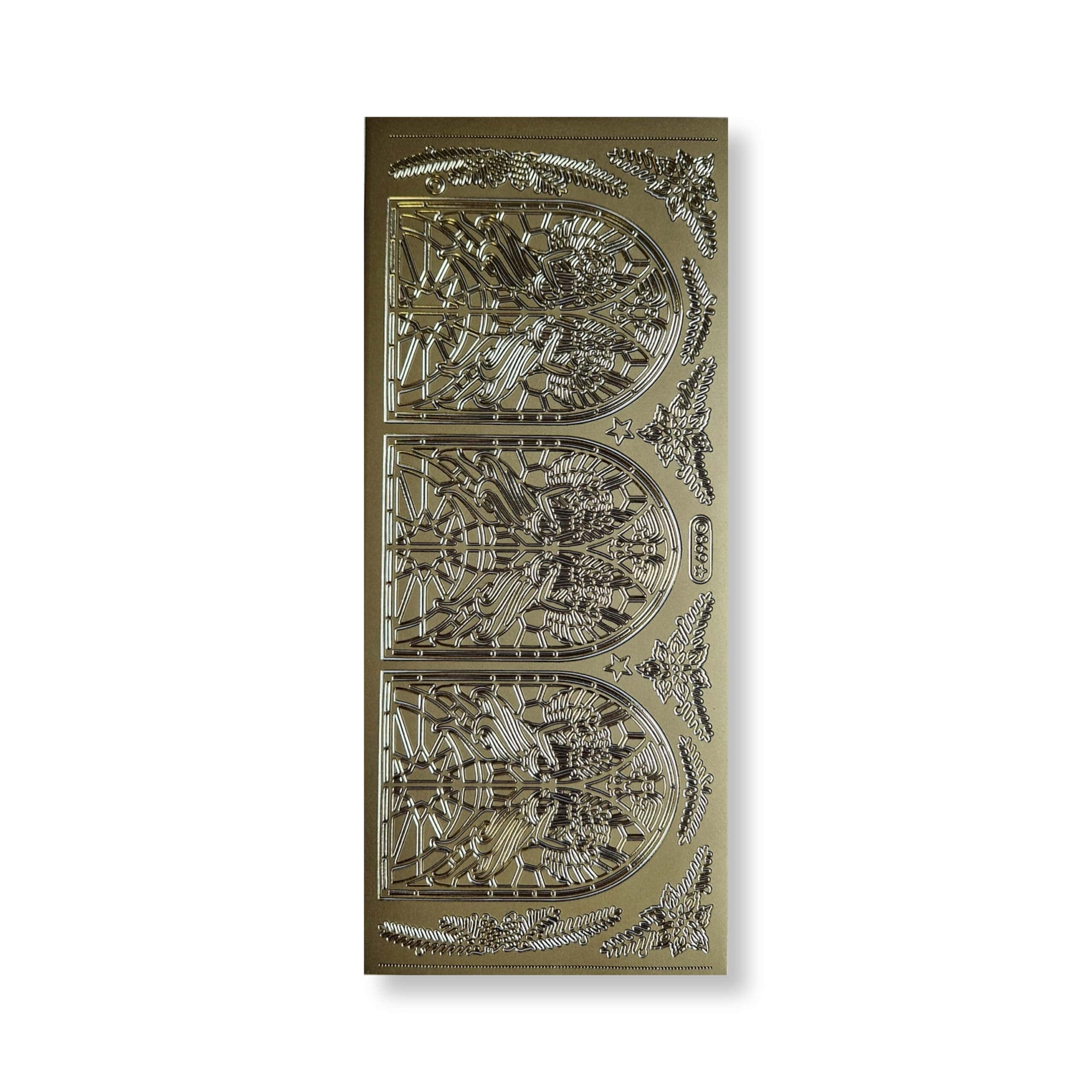 ST-gold-079 Stickervel