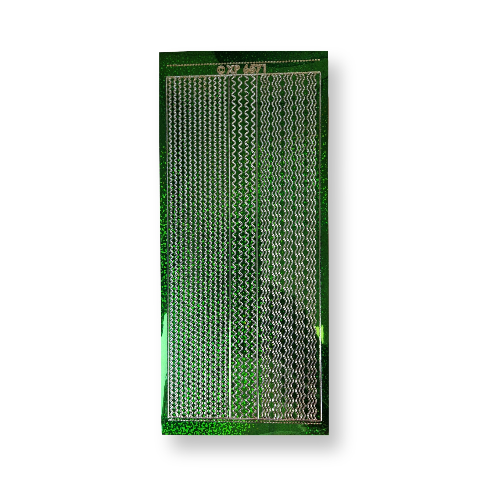 ST-groen-006 peel-off stickervel groen
