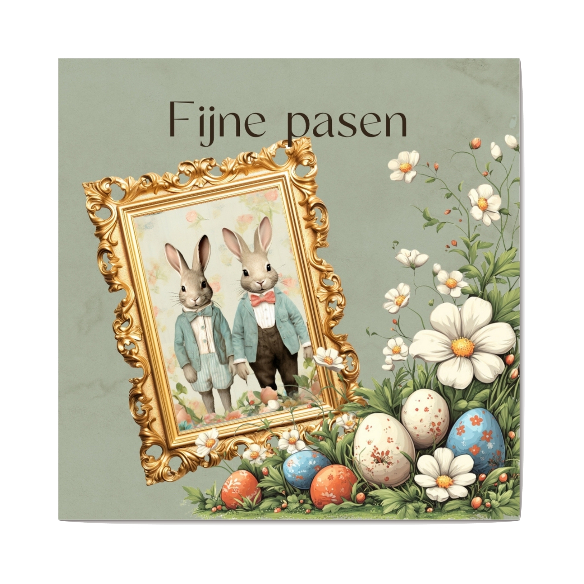 VP - klassiek - 2 fijne pasen