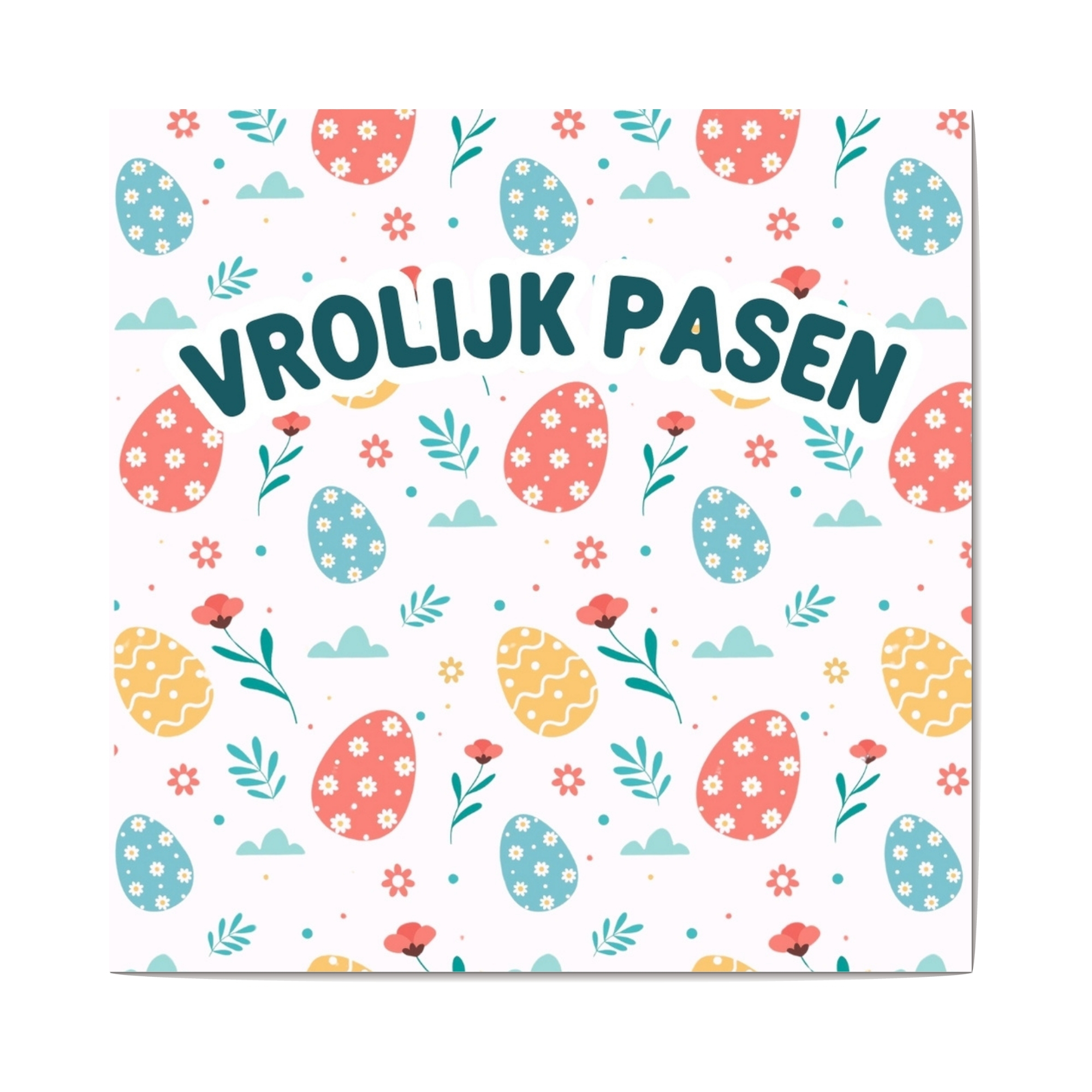 VP - pastel - 4 Vrolijk pasen