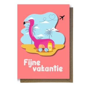 Fijne Vakantie wenskaart