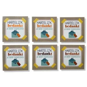 Bedankt Kaartjes Biri