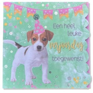 Dierenkaart Een Heel Leuke Verjaardag Toegewenst