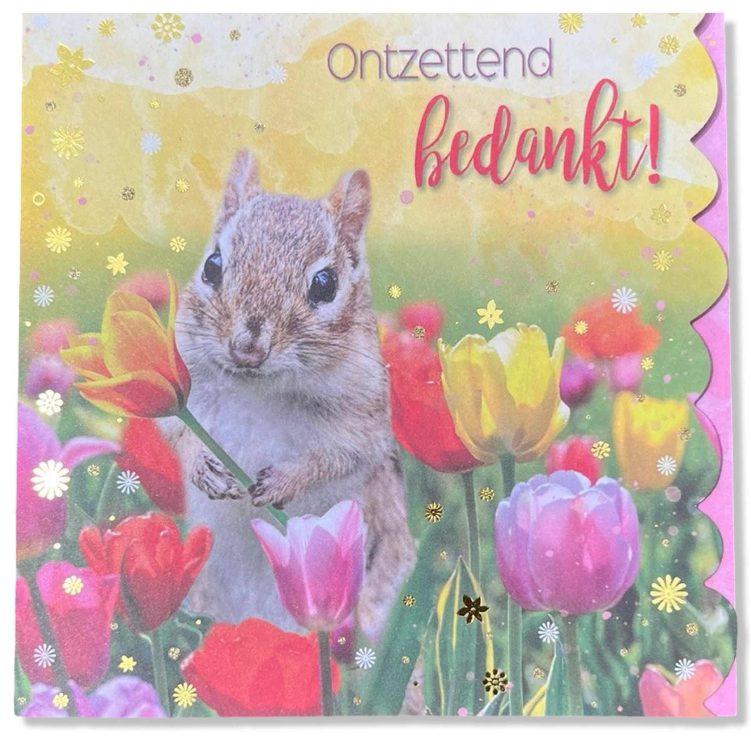 Dierenkaart Ontzettend Bedankt! Dierenkaart Ontzettend Bedankt!