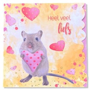 Dierenkaart Heel Veel Liefs