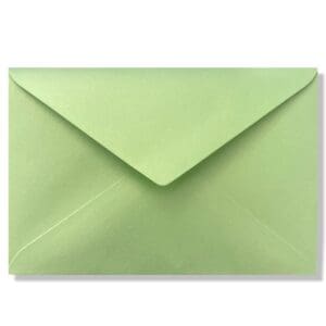 A6 Enveloppen Licht Groen Metallic