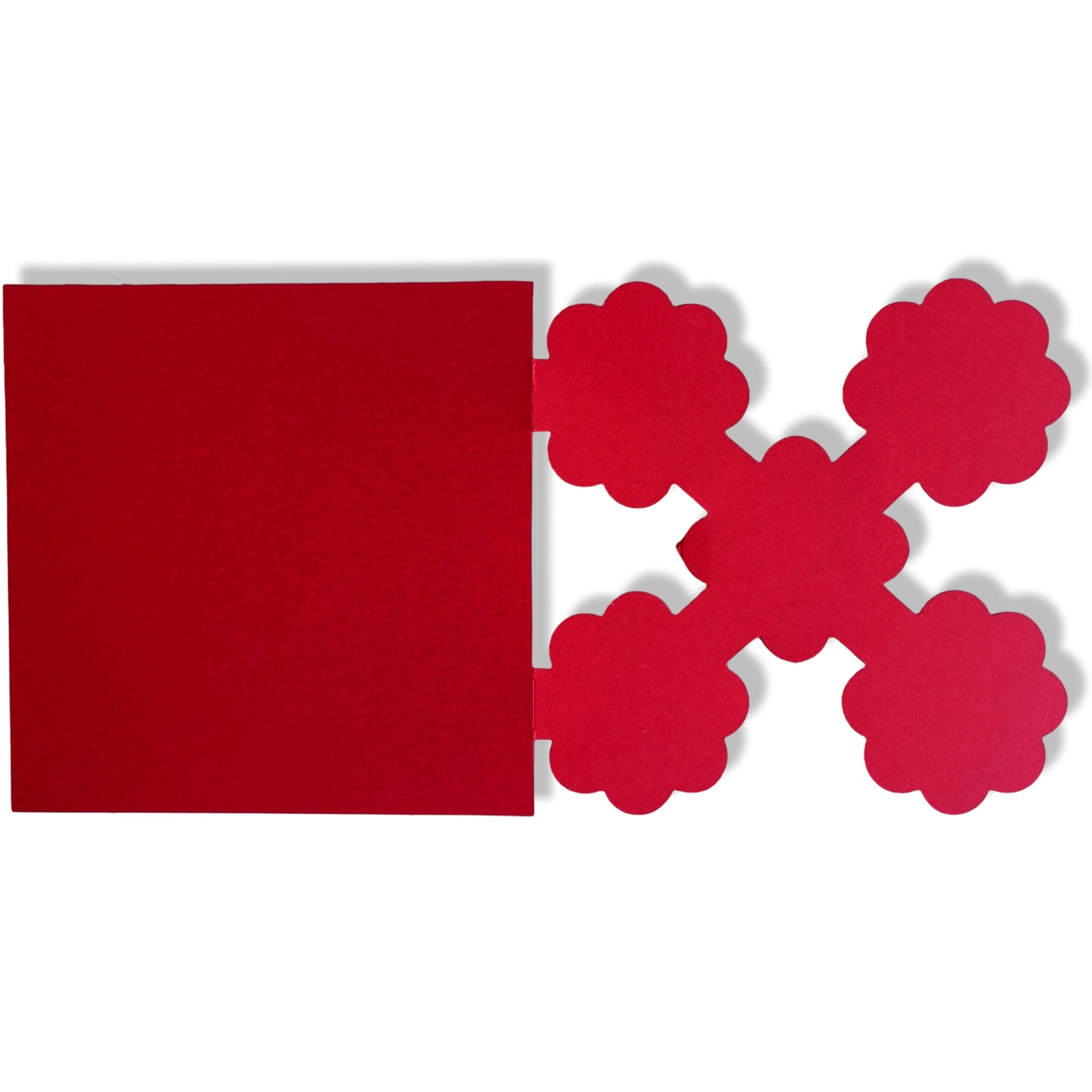 vormkaarten Passe Partout Rood vormkaarten Passe Partout Rood