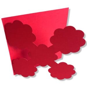 vormkaarten Passe Partout Rood