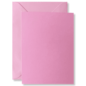 Kaarten met Enveloppen Roze