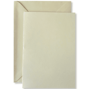 Kaarten met Enveloppen Crème
