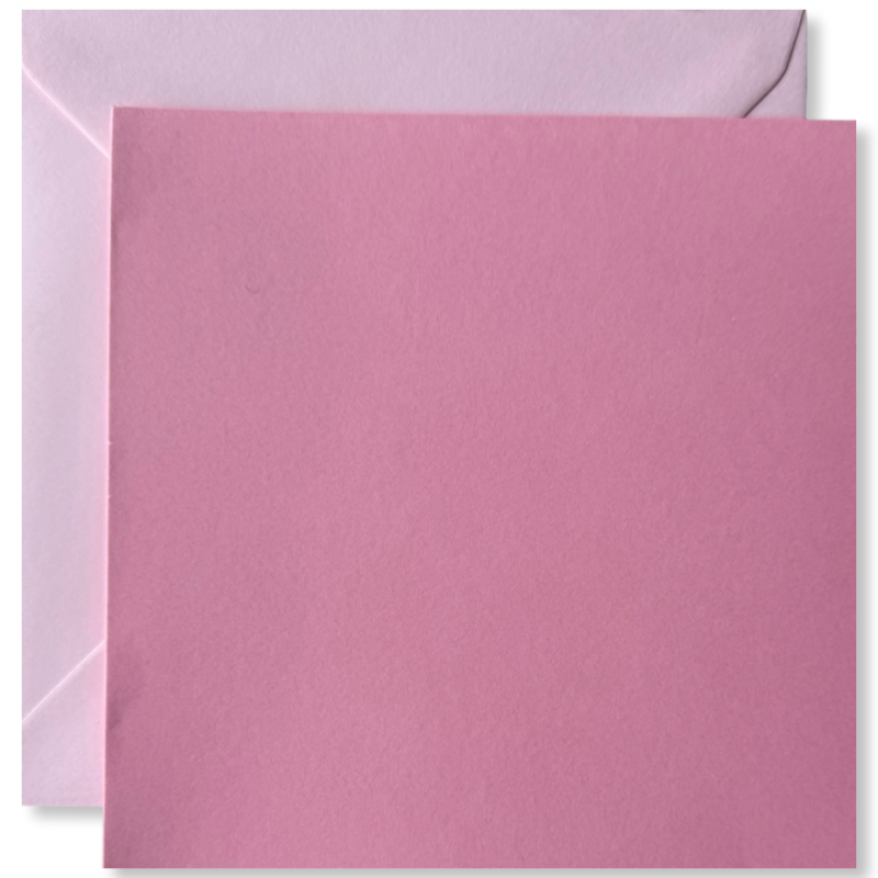 Kaarten met Enveloppen Roze Kaarten met Enveloppen Roze