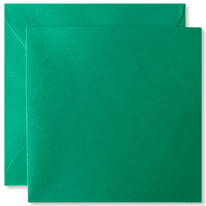 Kaarten met Enveloppen Kerst Groen