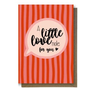 A Little Love Note For You
