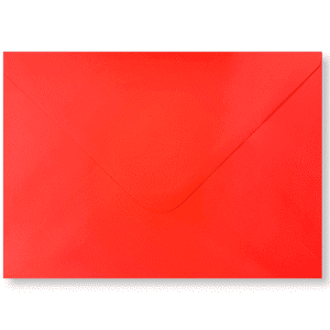 Enveloppen 13x18cm Rood