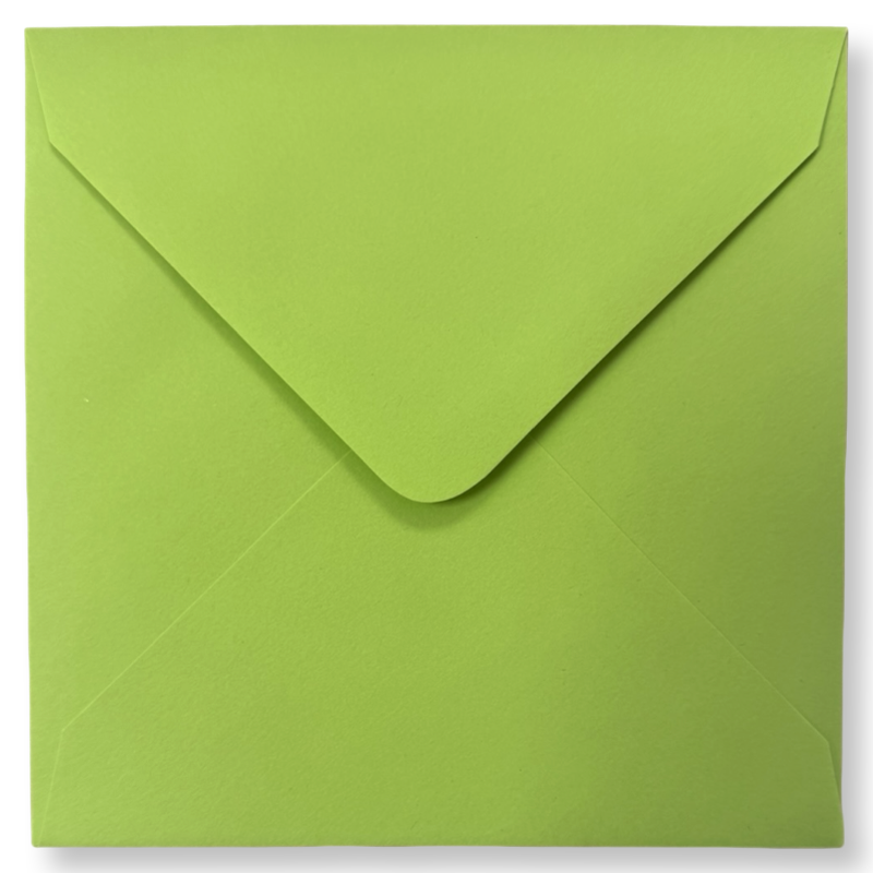 Vierkante Enveloppen Lime Groen Vierkante Enveloppen Lime Groen