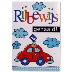 Rijbewijs Wenskaart
