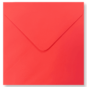 Vierkante Enveloppen Rood