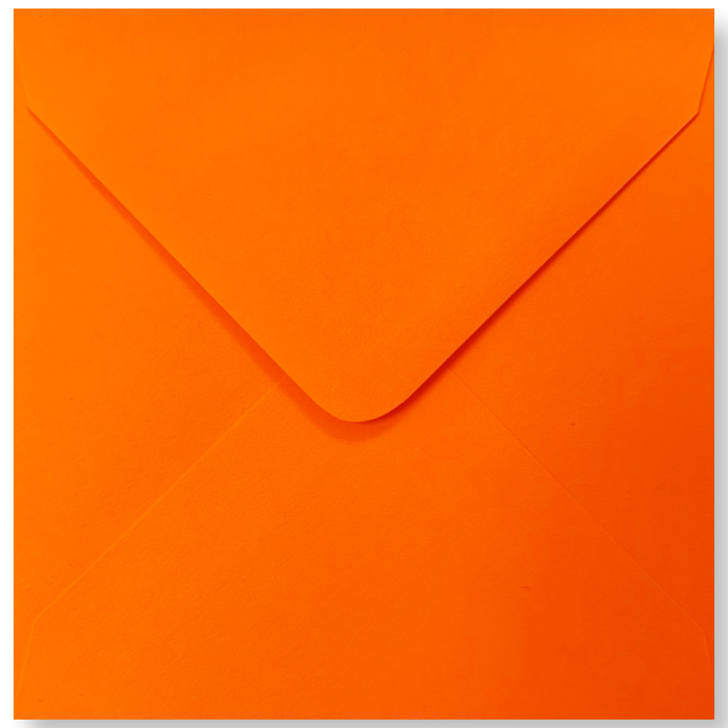 Vierkante Enveloppen Oranje Vierkante Enveloppen Oranje