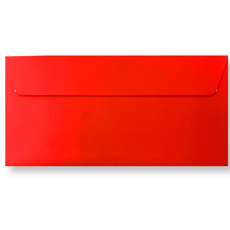 Enveloppen 11x22cm Rood Enveloppen 11x22cm Rood