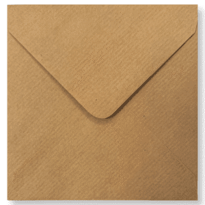 Vierkante Enveloppen Kraft Bruin