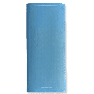Peel-Off Stickervel Blauw Randjes