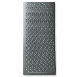 Peel-Off Stickervel Zilver Randjes