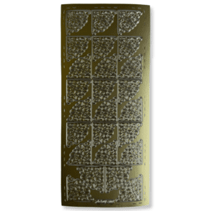 Peel-Off Stickervel Goud Hoekjes