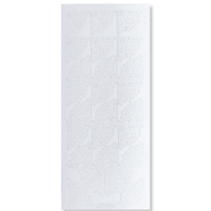 Peel-off Stickervel Wit Hoekjes