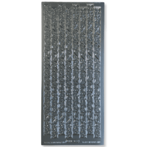 Peel-Off Stickervel Zilver Randjes