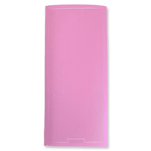 Peel-Off Stickervel Roze Randjes