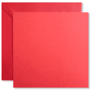 Kaarten met Enveloppen Rood