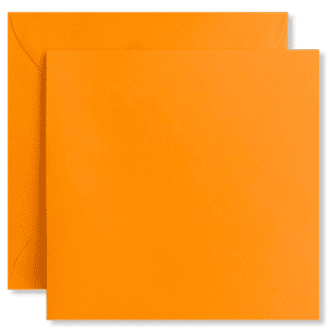 Kaarten met Enveloppen Oranje