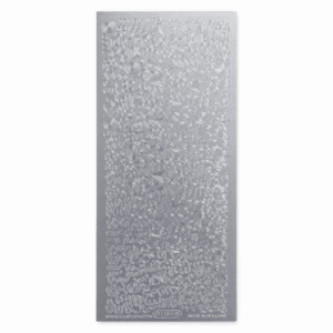 Stickervel Zilver Figuurtjes