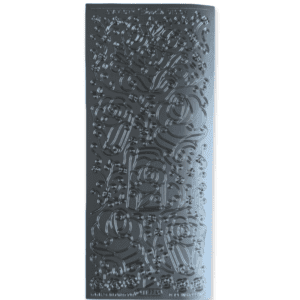 Stickervel Zilver Bloemen