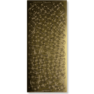 Stickervel Goud Randjes & Hoekjes