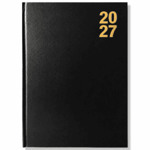 A4 Dagagenda 2027 Zwart