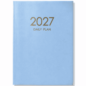 A4 Dagagenda 2027 Licht Blauw