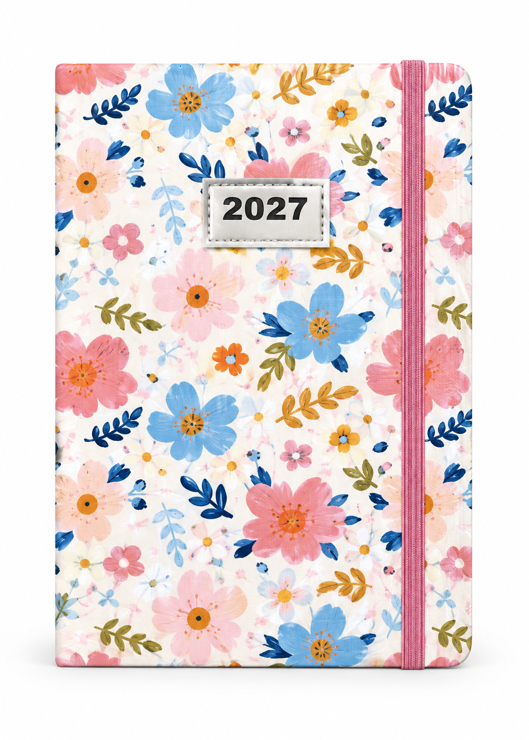 01-hoofdafbeelding-wit-kleurrijk-2027 A5 Weekagenda 2027 Bloemen