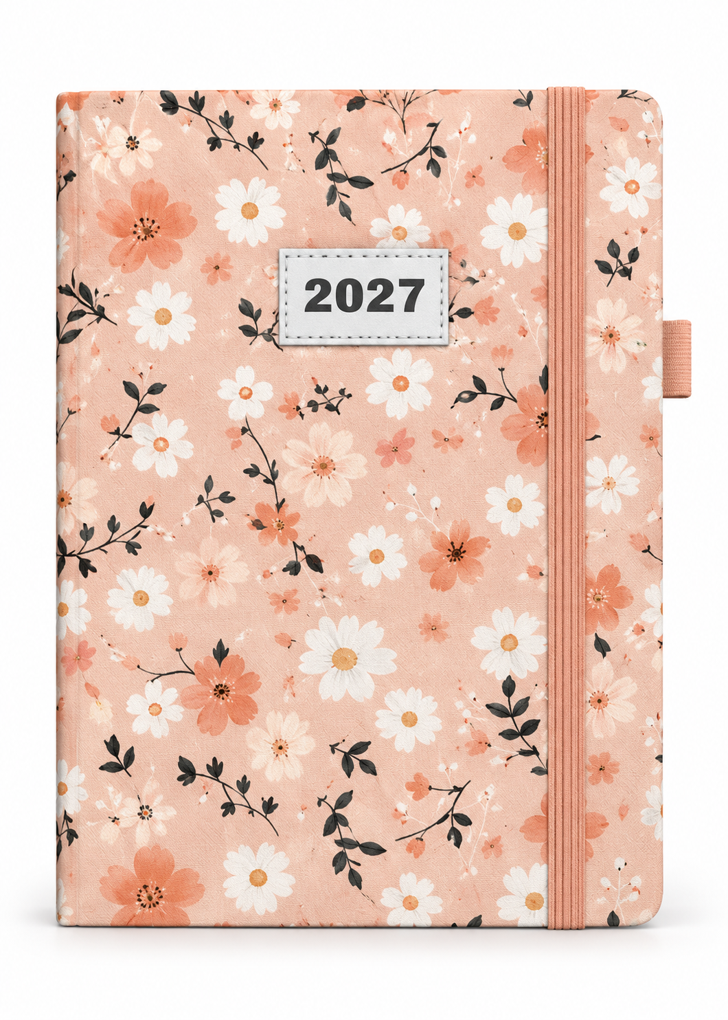 01-hoofdafbeelding-zalmroze-2027 A5 Weekagenda Bloemen